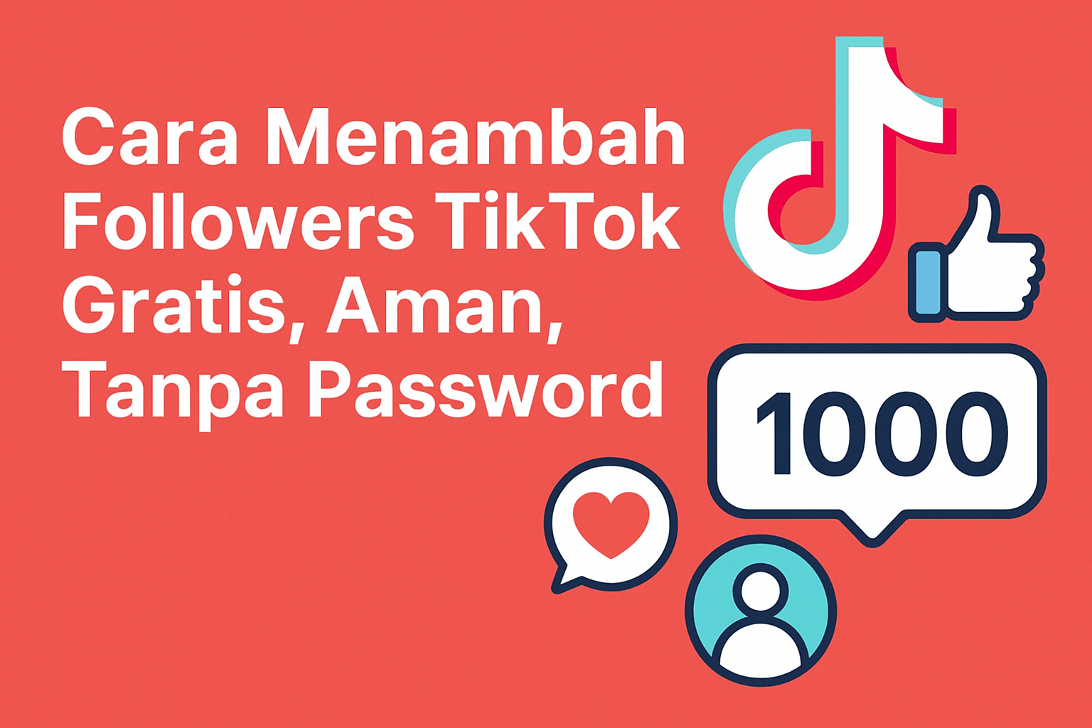 Cara Menambah Followers Tiktok Gratis, Aman, Tanpa Password